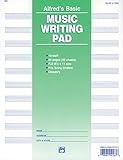 Alfred's Basic Music Writing Pad