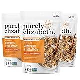 Purely Elizabeth, Pumpkin Cinnamon, Ancient Grain Granola, Gluten-Free, Non-GMO, 12 Ounce (Pack of 3)