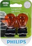 Philips 4157NA LongerLife Miniature Bulb, 2 Pack