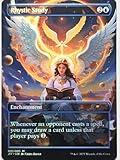 Rhystic Study #01 Foil by CB - Alternative Custom Art Enchantment MTG