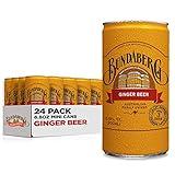 Bundaberg Ginger Beer, 6.8 fl oz Cans, (24 Pack)