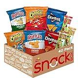 Frito Lay Chips and Quaker Chewy Granola Bars Variety Pack, (Pack of 40)