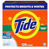 Tide Powder Laundry Detergent, Mountain Spring, 143 oz (Packaging May Vary)