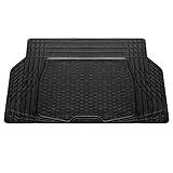 FH Group ClimaProof™ for all weather protection Universal Fit Black Cargo Mats fits most Cars, SUVs, and Trucks (Semi Custom Trimmable Vinyl, 55” x 32) Black