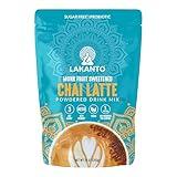 Lakanto Sugar Free Chai Latte Drink Mix - Monk Fruit Sweetened, Cold or Hot Chai Tea, Vegan, Probiotics, Rich Flavor, Chai Spices, Keto Diet Friendly - 9.9 Oz (Pack of 1)