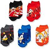 Sonic The Hedgehog Boys 5 Pack No Show Socks