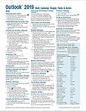 Microsoft Outlook 2019 Mail, Calendar, People, Tasks, Notes Quick Reference - Windows Version (Cheat Sheet of Instructions, Tips & Shortcuts - Laminated Guide)