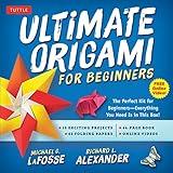 Ultimate Origami for Beginners Kit: The Perfect Kit for Beginners-Everything you Need is in This Box!: Kit Includes Origami Book, 19 Projects, 62 Origami Papers & Video Instructions