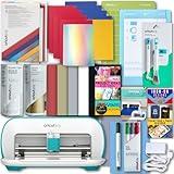 Cricut Joy Machine with Card Kit, Sampler Smart Vinyl Roll, Cutting Mats and Tool Set Bundle - Compact Tool for DIY Craft Projects and Decals, Beginner Craft Cutting Machine with Starting Materials