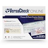 VersaCheck ONLINE Gold 1-month License - Print Business and Personal Checks Online - Finance and Payroll Manager [Online Code]