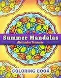 Summer Mandalas Coloring Book: Tropical Icons inside Beautiful Pattern Designs, Stress Relief Activities, Fun Vacation Themed Images to Color (Icon Mandala Coloring Books)