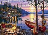 Buffalo Games - Darrell Bush - Canoe Lake - 1000 Piece Jigsaw Puzzle