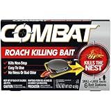 Combat Roach Killing Bait Stations for Small and Large Roaches, 6 Count (Pack of 1)