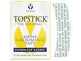 Vapon Topstick The Original Custom Cut "A Curve"Men's Grooming Tape - 50 Strips Box