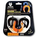 Militaur First Responder Door Stop. Stops Doors from Closing. Orange is Glow in The Dark. Police & EMS Door Jam. Firefighter Tools Door Wedge. Door Pinch Guard. Molle & PALS Compatible. (3 Pack)