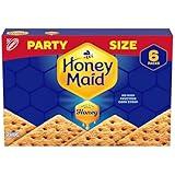 HONEY MAID Graham Crackers, Lunch Snacks, Party Size, 28.8 oz
