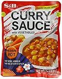 S&B Curry Sauce with Vegetables Medium Hot,7.4 Ounce (Pack of 10)
