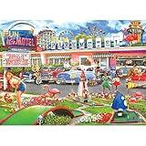 RoseArt - Back to The Past - Fun Park Motel - 1000 Piece Jigsaw Puzzle for Adults
