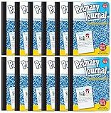 Better Office Products Primary Journal, Hardcover, Primary Composition Book Notebook - Grades K-2, 100 Sheet, One Subject, 9.75" x 7.5", Blue Cover-12 Pack