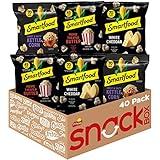 Smartfood Popcorn, Variety Pack, 0.5 Ounce (Pack of 40)