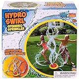 Hydro Swirl Spinning Water Sprinkler for Kids Outdoor Play – Kids Sprinklers for Yard Outdoor Activities – Splashing Outdoor Water Play Toy W. Wiggle Tubes – TIDAL STORM Water Sprinklers for Yard Kids