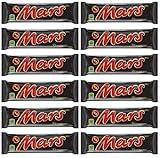Mars Chocolate Candy Bar, 2.2 oz, Caramel, Nougat, Milk Chocolate (12 full size bars)