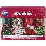 Wilton Holiday Sprinkles, 4 Count