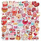 Valentine's Day Gifts for Kids - 100 PCS Stickers for School Classroom | Heart Stickers for Boys Girls | Crafts Accessories Treats Party Favors | Toddler Gifts