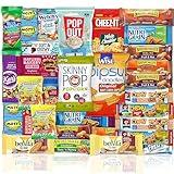 Blue Ribbon Healthy Snacks Care Package (30 Count) Discover a Whole New World of Healthy Snack Variety College Students Women Men Gift Basket