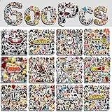 Arme Large Anime Stickers Mixed Pack,600Pcs Mixed with Classic Anime Theme Sticker Pack,Vinyl Waterproof Stickers Decals for Bottles, Laptops, Skateboards&Notebooks, Stickers for Adults&Kids&Teens