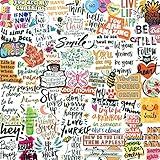 200PCS Inspirational Stickers for Water Bottles, Motivational Stickers for Adults, Teens, Teachers, Vinyl Waterproof Laptop Sticker for Hydroflasks Journaling Scrapbooking Vision Board Supplies