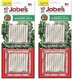 Jobe's 5001T Houseplant Fertilizer Food Spikes, 50 Pack