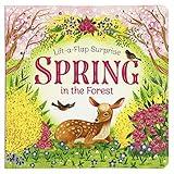 Spring In The Forest - Deluxe Lift-a-Flap & Pop-Up Seasons Children's Board Book (Lift-a-flap Surprise)
