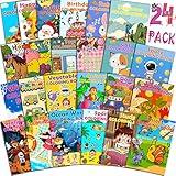 24Pack Coloring Books for Kids Ages 4-8 8-12, Small Bulk Coloring Books for Kids Ages 2-4, Birthday Party Favors Gifts Classroom Activity Supplies, Includes Dinosaur Animal
