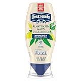 Best Foods Plant Based Dressing and Spread Vegan 1 ct for a Rich, Creamy Plant-Based Alternative to Mayo Same Great Taste, Plant Based, Free From Eggs 11.5 oz