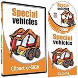 Tractor Clipart-Vinyl Cutter Plotter Clip Art Images-Sign Design Vector Art Graphics CD-ROM