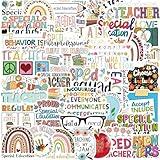 50Pcs Special Education Teacher Stickers,Cute Special Education Decals,Laptop Stickers,Aesthetic Vinyl Stickers for Teens Kids,DIY Gift,Decorations DIY Stickers,Party Favor Stickers Pack