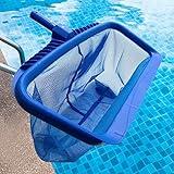 Uoark Pool Skimmer Net, Swimming Pool Leaf Skimmer Net,Heavy Duty 20" Pool Skimmer Net, Heavy Duty Leaf Rake Cleaning Tool, Reinforced Frame Deep Rake Net.