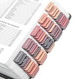 Mr. Pen- Bible Tabs, 75 Tabs, Sunset Shades, Vintage, Laminated Bible Tabs for Women and Men, Bible Tabs for Study Bible, Bible Index Tabs, Bible Book Tabs, Bible Labels Tabs, Mr Pen Bible Tabs