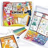 Made by Me Manga Artist Set, How to Draw Anime, Create 2 Comic Books, Great Gifts for Anime Enthusiasts, Awesome Art Kit, Drawing Kit Arts & Crafts for Kids, Great Addition to Anime Collection