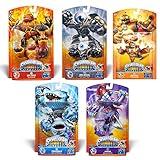 Activision Skylanders GIANTS Character Bundle Pack: Thumpback, Eye-Brawl, Bouncer, Ninjini, Hot Head (5 Interactive Gaming Figures)