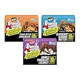 Dave's Killer Bread Daves Killer Bread Organic 4CT Protien Bars - (1 Double Chocolate Coconut, 1 Blueberry Almond Butter, 1 Peanut Butter Chocolate Chunk) Variety Pack