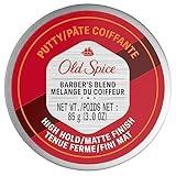 Old Spice Hair Styling Putty for Men, High Hold/Matte Finish, Barber's Blend Infused with Aloe, 3 Ounce