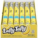 Laffy Taffy Rope Candy, Banana Flavor, 0.81 Ounce Ropes (Pack of 24)