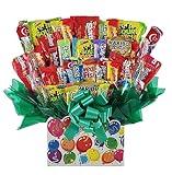 Tart and Sour candy bouquet gift basket box (Celebrate)