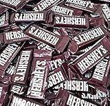 Hershey's Milk Chocolate Bars, Individually Wrapped Snack Size Chocolate Candy, Original Hershey Bars, Bulk Pack Of 2 Pounds