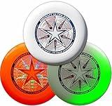 Discraft 175g Ultimate Disc Bundle (3 Discs) White, Orange & Glow