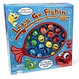 Let's Go Fishin' Game by Pressman - The Original Fast-Action Fishing Game!, 1-4 players