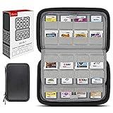 sisma 64 DS 3DS Switch Game Case Compatible with Nintendo Game Cartridges, Cards Holder Organizer Home & Travel Safekeeping Storage Case Carrying Bag