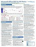 Microsoft Office 2021 and 365 Basics Quick Reference Training Tutorial Guide (Cheat Sheet of Instructions & Tips for Excel, Word, and PowerPoint- Laminated Card)